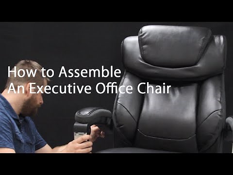 How to Assemble a Big & Tall Executive Office Chair