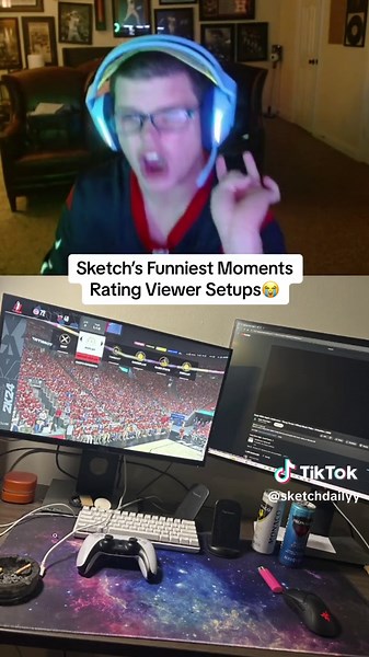 Funniest Moments: Sketch's Viewer Setups 😭