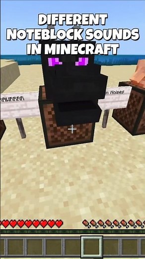 Every Note Block Sound in MINECRAFT! #foryou #minecraft #gaming #minecraftshorts