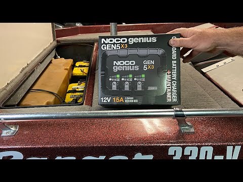 How To Install A Battery Charger On A Bass Boat