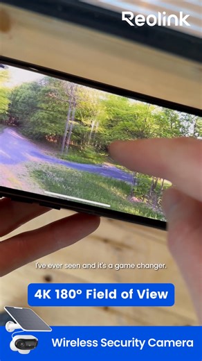 酪 Introducing Argus 4 Pro: Revolutionizing home security with 180° seamless 4K views, & Color vision day and night  Wi-Fi 6 ensures smooth 4K streaming. ✅Experience the future today! | Reolink | Facebook