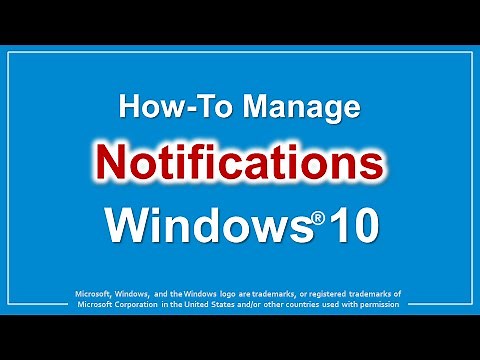 How to Manage Notifications in Windows 10