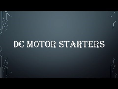 DC Motor Starters
