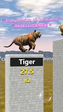 "IQ Comparison of All Creatures – Smartest Animals on Earth!"