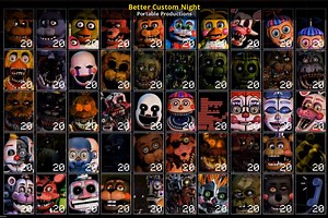 Better Custom Night Mod for Ultimate Custom Night | UCN Mods