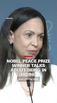 Nobel Peace Prize winner talks about hiding