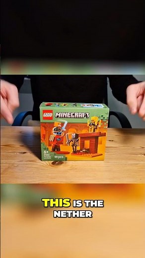 LEGO Minecraft Nether Lava Battle Build and Review!🔥