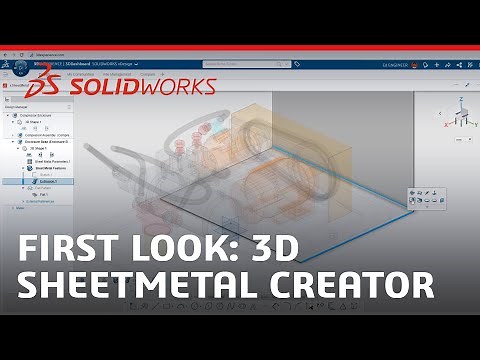 First Look: 3D SheetMetal Creator
