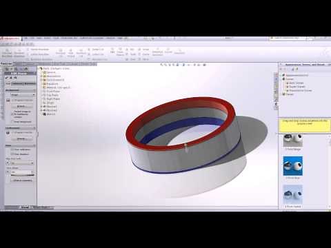 SOLIDWORKS Shadow Position Adjustment