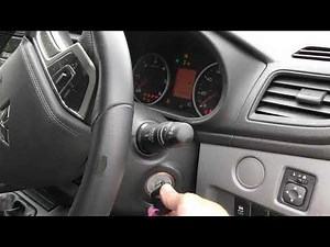 Mitsubishi L200 Key Programming tutorial
