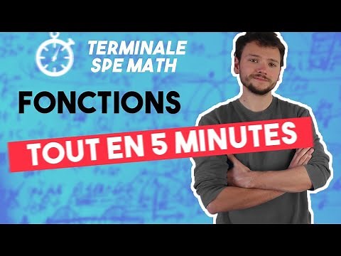 TOUT SUR LES FONCTIONS, en 5 minutes !! ⏱️ - Maths Terminale