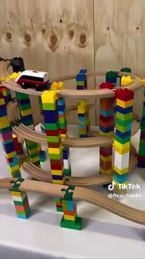 @Flexi_Tracks connectors allow you to take train play to a whole new level. Use your existing Duplo and wooden train tracks clip on @Flexi_Tracks connector, and elevate train play. Proudly Made in Australia. *compatible with Brio, IKEA and Thomas wooden train tracks. #FlexiTracks #TrainTrackConnectors #ElevateTrainPlay #BrioTrain #IkeaTrainTrack #Skybridge #SkybridgeConnectors #ToyTrainTracks #ModelTrainLayout #RailwayBridge #TrainTrackDesign #BridgeBuildingToys #RailroadModeling #TrainTrackCons