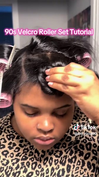 Pt.1 , results in Pt.2 😌! #tutorials #tutorial #creatorsearchinsights #hair #velcrorollers #90shair #blowout #silkpress #hairstyle