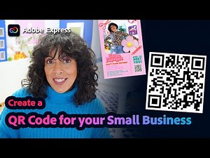 Create QR Codes in 1 Click for your SMB | Adobe Express