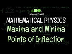 Mathematical Physics - Maxima and Minima : Points of Inflection