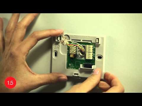 Install the Honeywell Wi-Fi smart thermostat with the help of this video.
