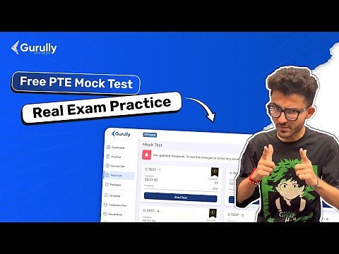Free PTE Mock Test 2025 | Real Exam Experience with Instant AI Scoring | Gurully PTE Mock Test