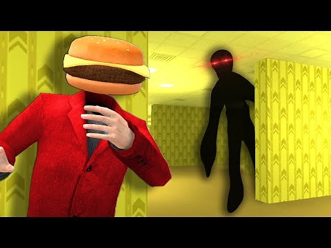 We Got CHASED By MONSTERS in the Backrooms in Gmod! (Garry's Mod RP)