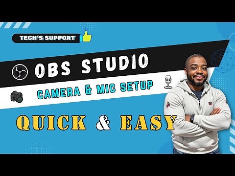Mastering OBS Studio: How to easily setup audio and video sources for beginners