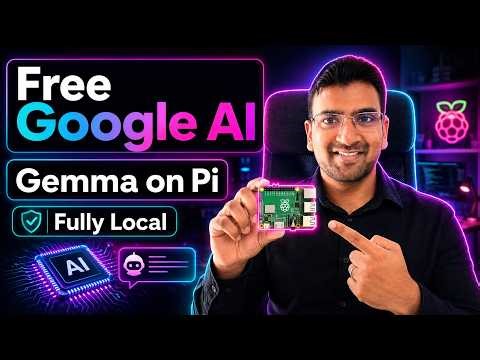 Run Gemma Locally on Raspberry Pi - Full Beginner Tutorial
