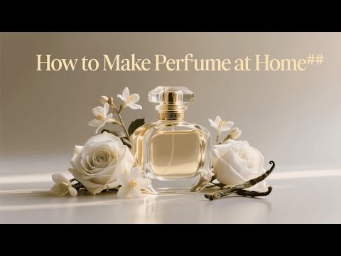 How to Make Perfume at Home | Learn to Create Your Own Luxury Fragrance (Online Course)