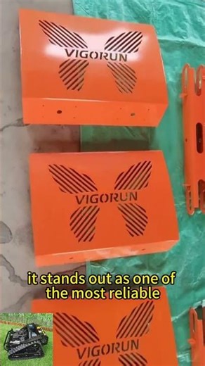 China made robot lawn mower with remote control, chinese best remote control tracked mower