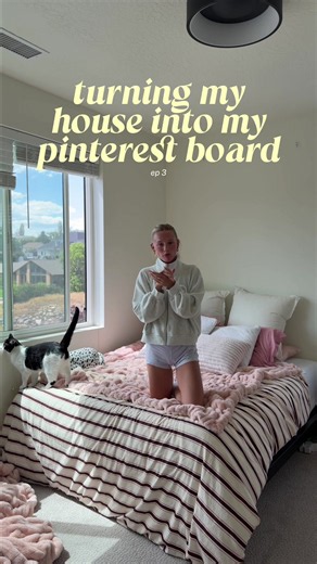 i’m obsessed with how this turned out😁 - - #pinterest #pinterestaesthetic #roomtransformation #beautyroomdecor