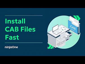 Complete Guide: How to Install a CAB File in Windows (w/ SCREEN RECORDING)