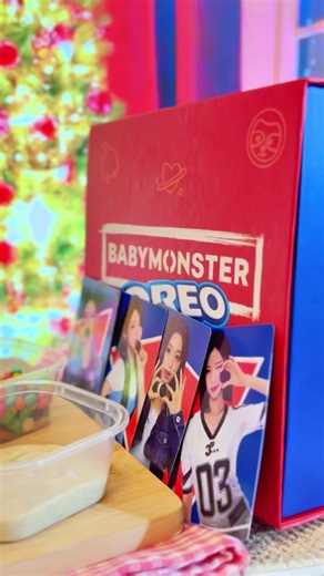 OREO X BABYMONSTER Santa Cookie Christmas Celebration