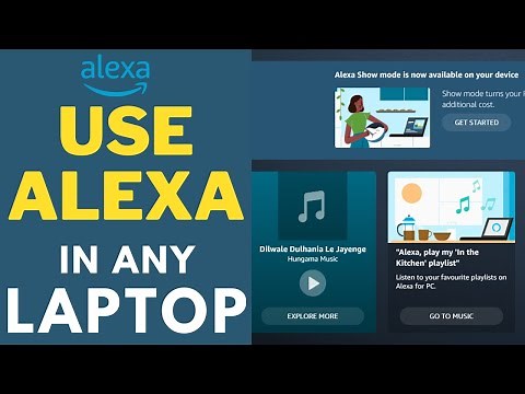 How to use alexa in laptop | how to use alexa in hp laptop | alexa ka use kaise kare 💻