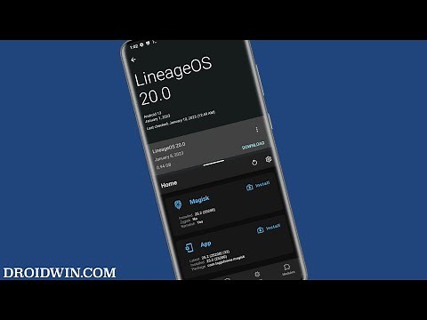 Root LineageOS 20 Android 13 via Magisk