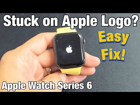 Stuck Apple Logo on Apple Watch Series 6: FIXED!
