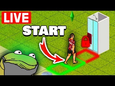 The Sims 1, but every tile costs §20 to unlock (LIVE)