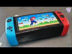 Nintendo Switch Super Mario Torte mit Rezept und Maßen #40