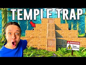 I Built a Temple Trap Base in Official Rust...