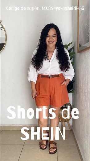 🍊🧺 Los mejores Shorts 🩳 @SHEINOFFICIAL Women Apparel Quality Stores Promotion - The Earthy Tones