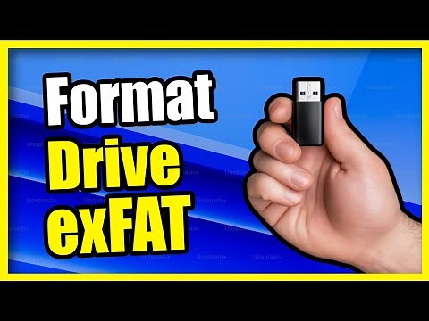 How to Format your USB, SSD, or Hard Drive to exFAT on Windows 10 or 11