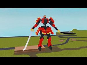 Plane Crazy | Samurai mech Tutorial😱