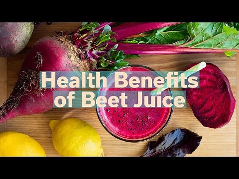 Health Benefits of Beetroot Juice