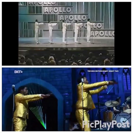 NEW EDITION COMPARISON OF THE CHOREOGRAPHY COOL IT NOW