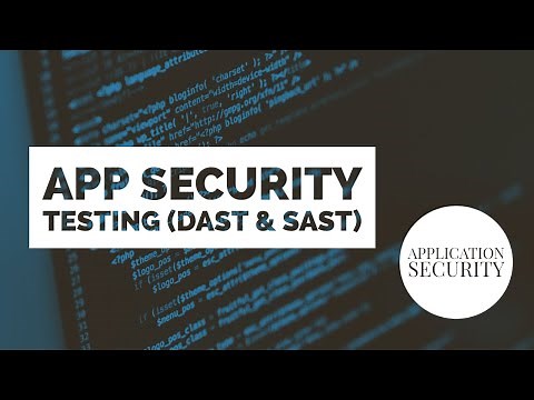 Tutorial Series: Application Security - App Security Testing (DAST & SAST)