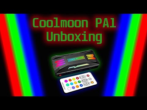 Coolmoon PA1 Fan Hub/ARGB Controller Unboxing