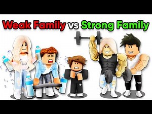 WEAK Family vs STRONG Family.. (Brookhaven RP)