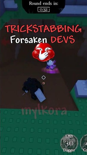 TRICKSTABBING Forsaken DEVS‼️💀