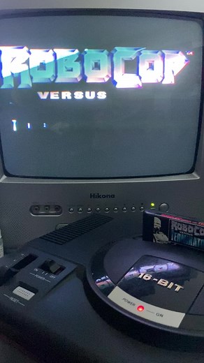 Robocop vs Terminator Sega Mega Drive Gameplay