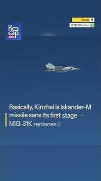 Rare Footage: Russian MiG-31K Launches Kinzhal Hypersonic Missile — Mach 10 Strike Power Unleashed