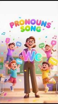Let’s Sing Pronouns | Subject Pronouns for Kids "I", "You", "He", "She", "It", "We", "They"
