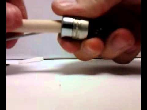 Tubular electronic lock picked with pen tub.