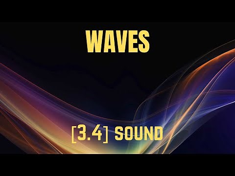 IGCSE Physics [Syllabus 3.4] Sound