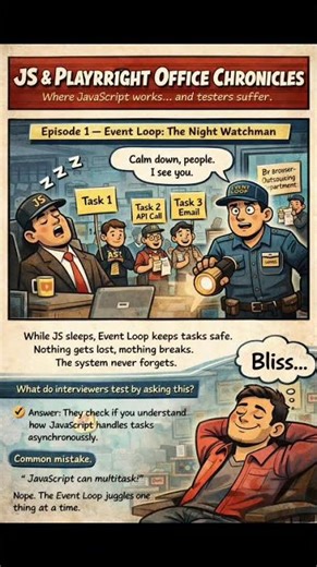 JavaScript Event Loop Explained in 30 Seconds ⚡ | JS Interview Gold#shorts